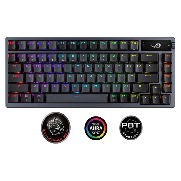 E-shop ASUS ROG Azoth (ROG NX RED PBT), US 90MP0316-BKUA01