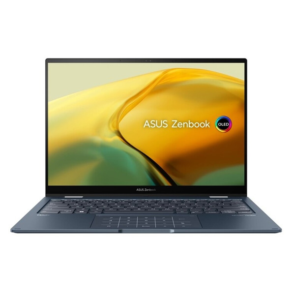 ASUS  Zenbook Flip, i7-1360P, 16GB, 1TB PCIE G4 SSD, Integr., 14" OLED, Win11, modrá UP3404VA-OLED058W