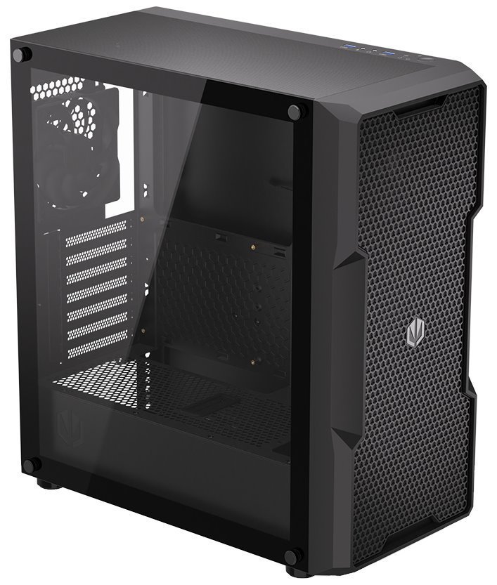 E-shop Endorfy Regnum 400 Air PC skrinka, čierna EY2A008