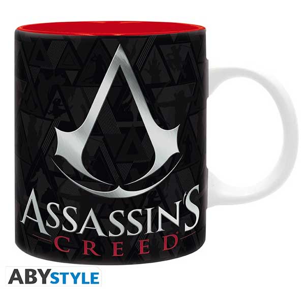 Hrnček Crest Black & Red (Assassin's Creed) 320 ml ABYMUGA204