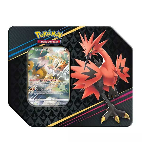 Kartová hra Pokémon TCG: Sword & Shield 12.5 Crown Zenith Premium Art Tin Zapdos (Pokémon)