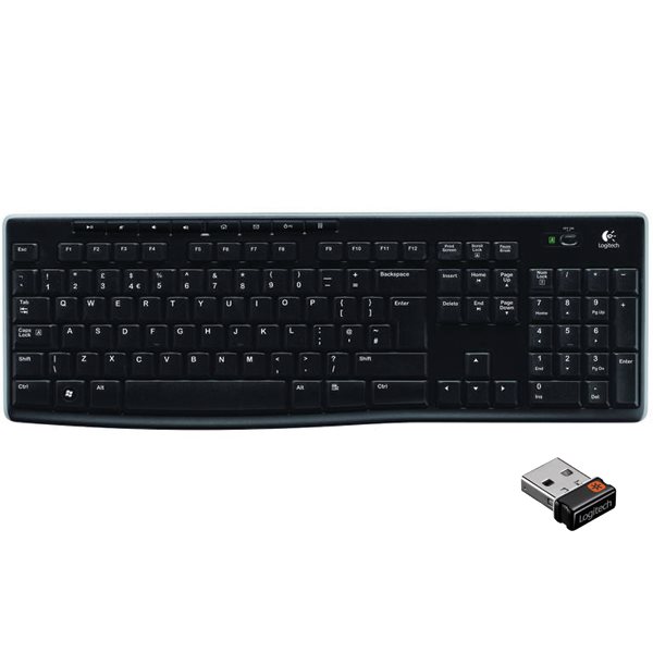 Logitech K270 Full-size bezdrôtová klávesnica CZ - OPENBOX (Rozbalený tovar s plnou zárukou)
