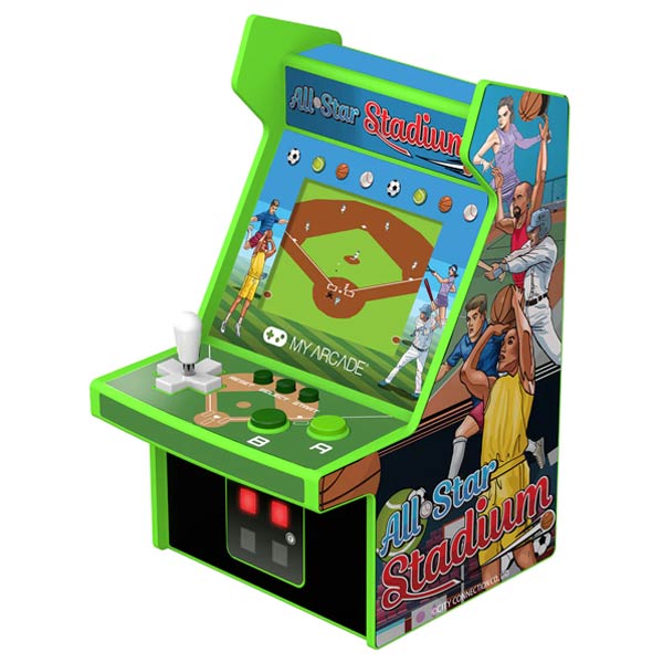 E-shop My Arcade retro herná konzola mikro 6,75" All-Star Stadium (307 v 1) DGUNL-4126