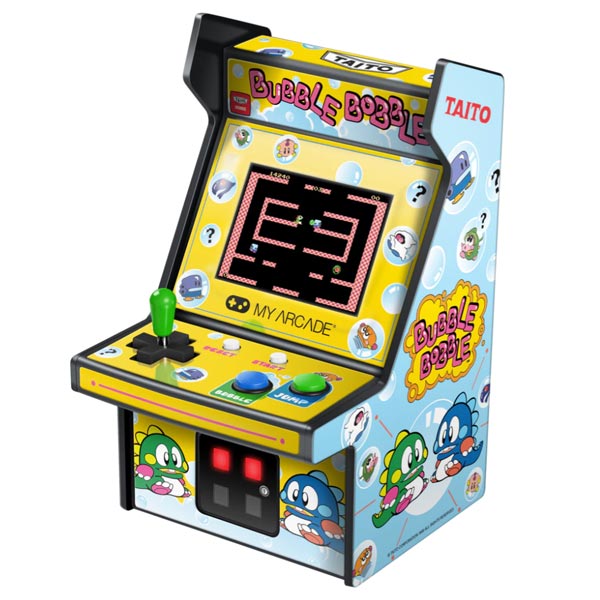 My Arcade retro herná konzola mikro 6,75" Bubble Bobble