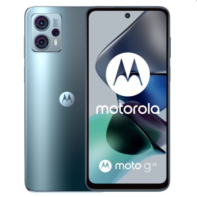 Motorola Moto G23, 8/128GB, Steel Blue, Trieda B - použité, záruka 12 mesiacov