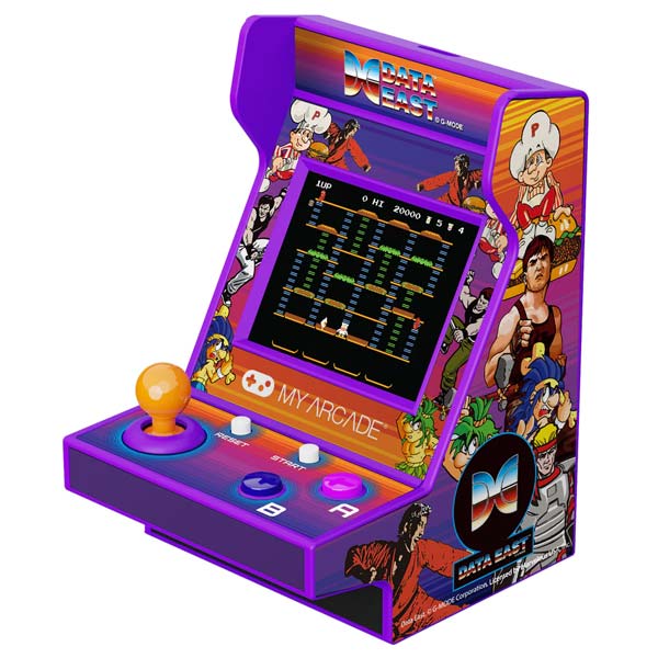 E-shop My Arcade retro herná konzola nano 4,5" Data East Hits (208 v 1) DGUNL-4121