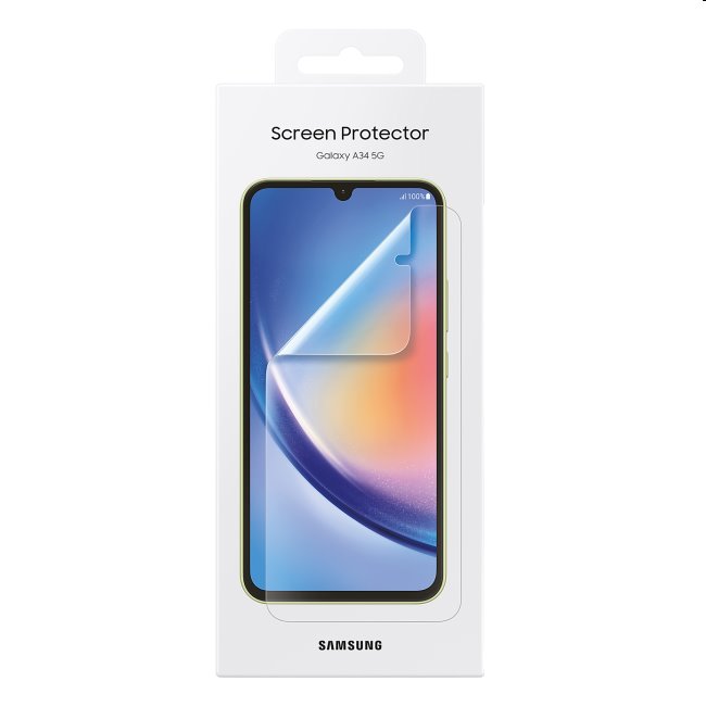 Originálna fólia pre Samsung Galaxy A34 5G (2ks) EF-UA346CTEGWW