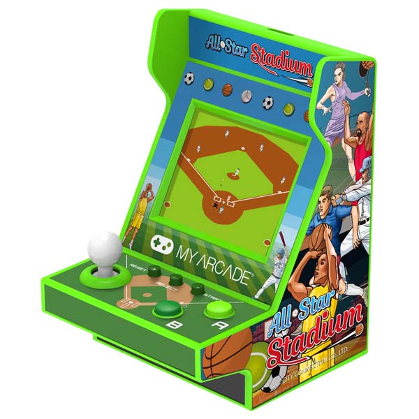 My Arcade vrecková herná konzola Pico 3,7" All-Star Stadium (107 v 1) DGUNL-4120