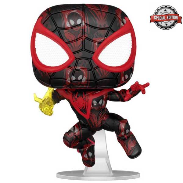 POP! Art: Miles Morales Spider Man (Marvel) (with Plastic Case) Special Edition POP-0071
