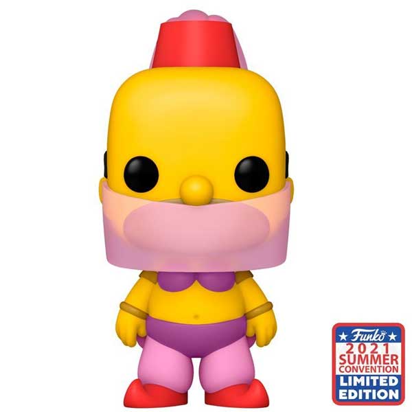 POP! TV: Belly Dancer Homer (The Simpsons) 2021 Summer Convention Limited