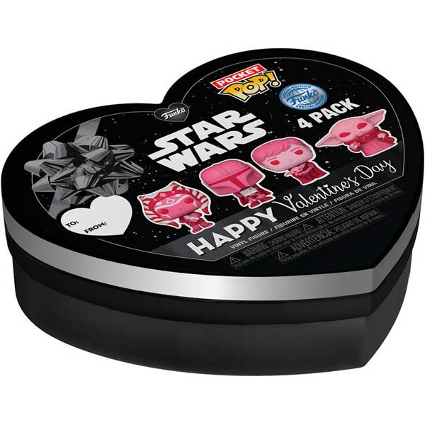 POP! Valentines Box Mandalorian (Star Wars) Special Edition 4PACK