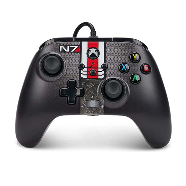 PowerA Enhanced Wired Controller for Xbox Series, Mass Effect N7 - OPENBOX (Rozbalený tovar s plnou zárukou)