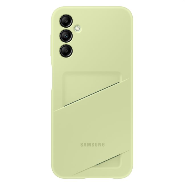 E-shop Zadný kryt Card Slot Cover pre Samsung Galaxy A14 a A14 5G, limetková EF-OA146TGEGWW