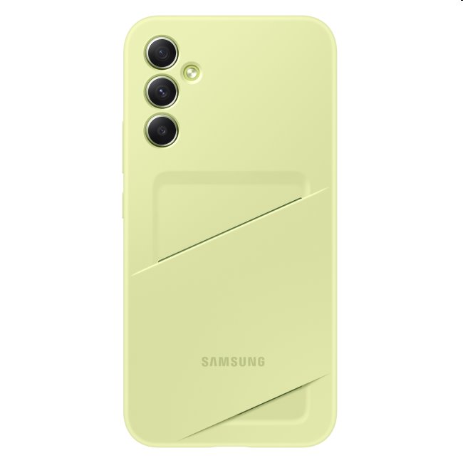 E-shop Zadný kryt Card Slot Cover pre Samsung Galaxy A34 5G, limetková EF-OA346TGEGWW