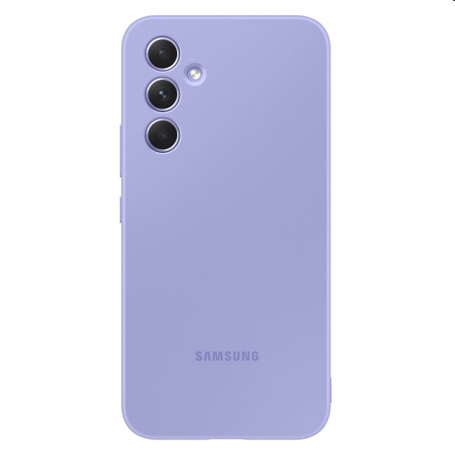 Zadný kryt Silicone Cover pre Samsung Galaxy A54 5G, čučoriedková