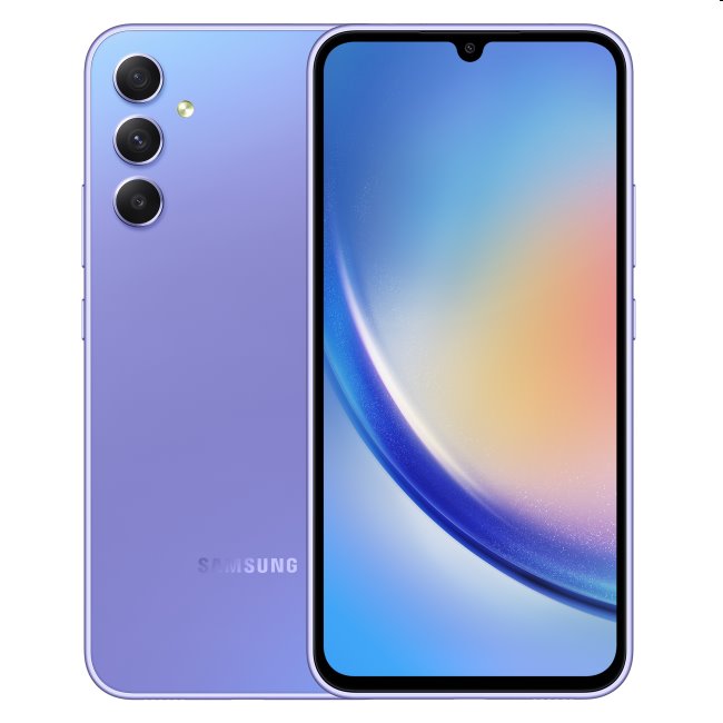 Samsung Galaxy A34 5G, 6/128GB, Awesome Violet, nový tovar, neotvorené balenie