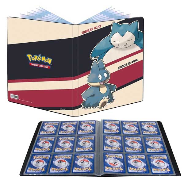 E-shop UP 9 Pocket Snorlax Munchlax (Pokémon) UP15950