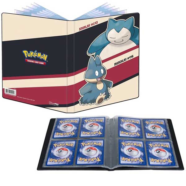 E-shop UP Album 4 Pocket Snorlax Munchlax (Pokémon) UP15949