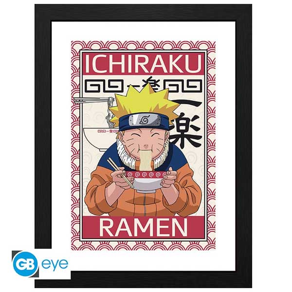 Zarámovaný plagát Ichiraku Ramen (Naruto)