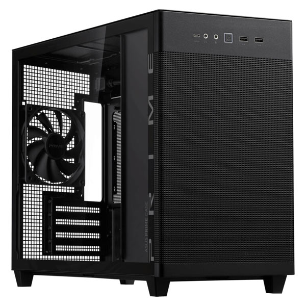 ASUS AP201 PRIME PC skrinka, MicroATX, čierna 90DC00G0-B39010