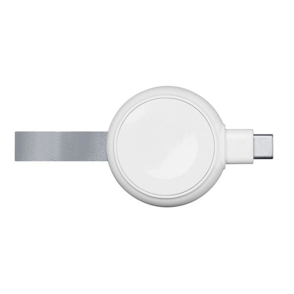 Cellularline Power Pill cestovná nabíjačka pre Apple Watch, s USB adaptérom, biela