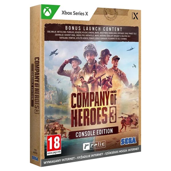 Company of Heroes 3 CZ (Console Launch Edition) [XBOX Series X] - BAZÁR (použitý tovar)