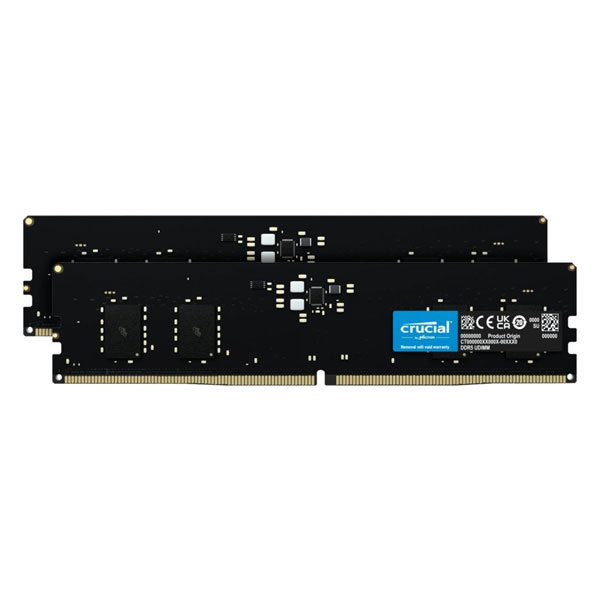 Crucial DDR5 16GB kit 4800MHz CL40 Unbuffered