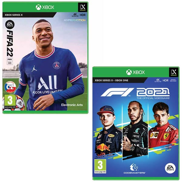 FIFA 22 CZ + F1 2021: The Official Videogame XBOX X|S