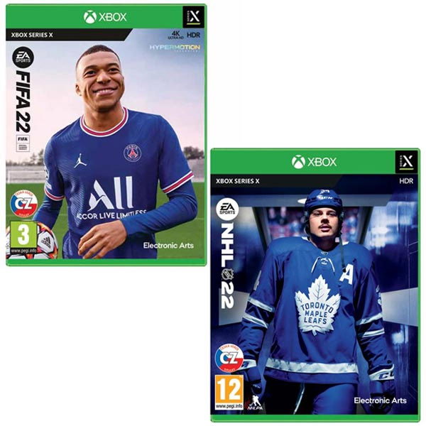 FIFA 22 CZ + NHL 22 CZ XBOX Series X