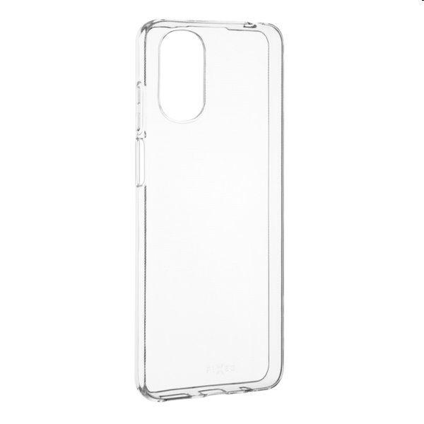 FIXED TPU Gélové púzdro pre Motorola Moto E32s, transparentné