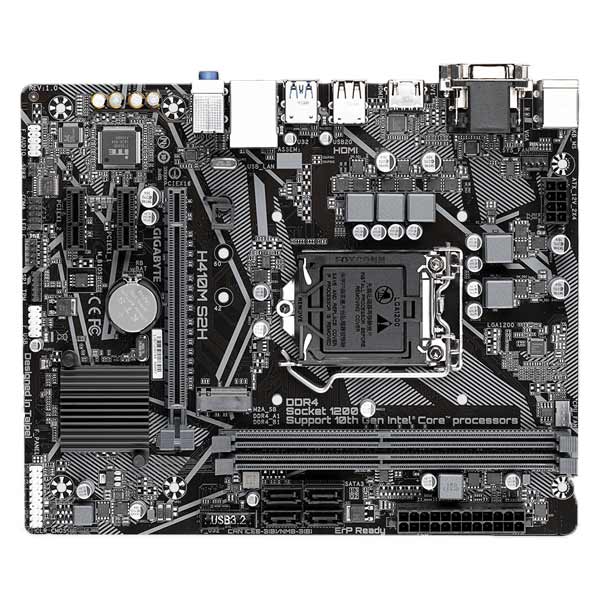 E-shop GIGABYTE H410M S2H Základná doska, Intel H410, LGA1200, 2xDDR4, LaN, mATX H410M S2H V2