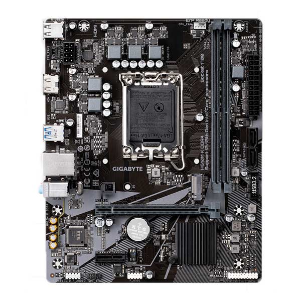 Gigabyte H610M K DDR4 , Intel H610, Socket1700, 2xDDR4, mATX H610M K DDR4