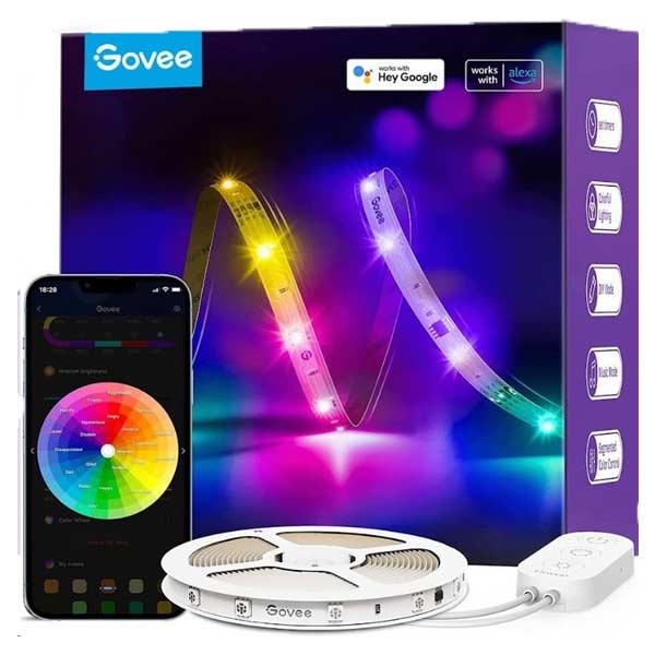 E-shop Govee RGBIC Basic Wi-Fi + Bluetooth LED Strip Lights (5 Meter)