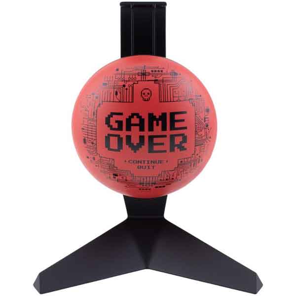 Game Over Stojan na slúchadlá s funkciou LED osvetlenia