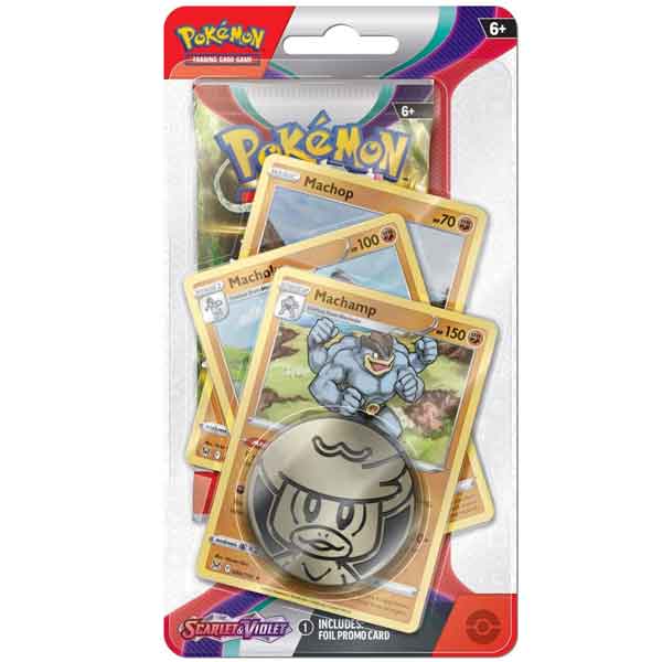 E-shop Kartová hra Pokémon TCG Scarlet & Violet 3 Premium Checklane Blister Machamp