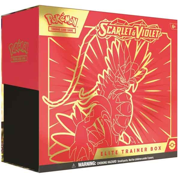 Kartová hra Pokémon TCG Scarlet & Violet Elite Trainer Box Koraidon