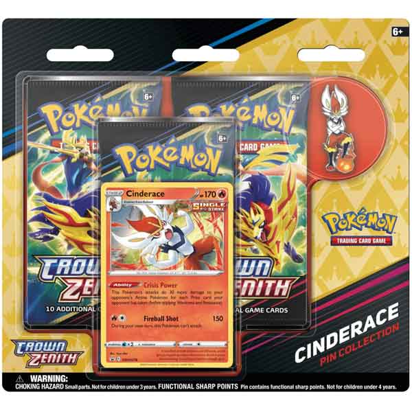 Kartová hra Pokémon TCG: Sword & Shield 12.5 Crown Zenith Pin Collection Cinderace (Pokémon) Kartová hra Pokémon TCG: Sword & Shield 12.5 Crown Zenith Pin Collection Cinderace (Pokémon)