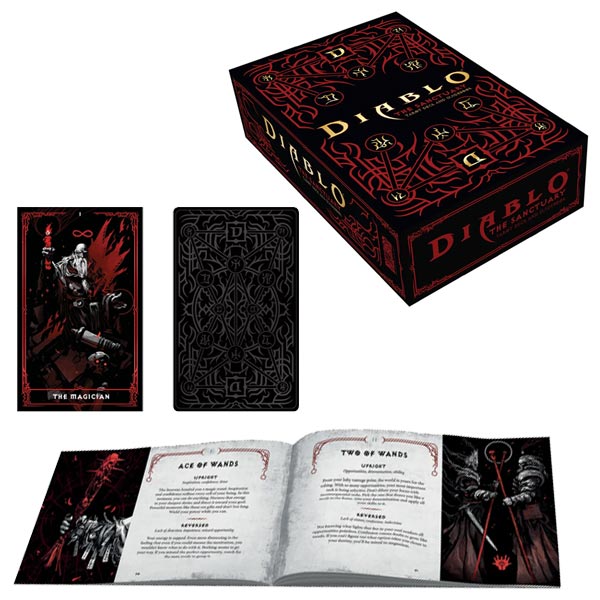 Karty The Sanctuary Tarot Deck a Guidebook (Diablo)