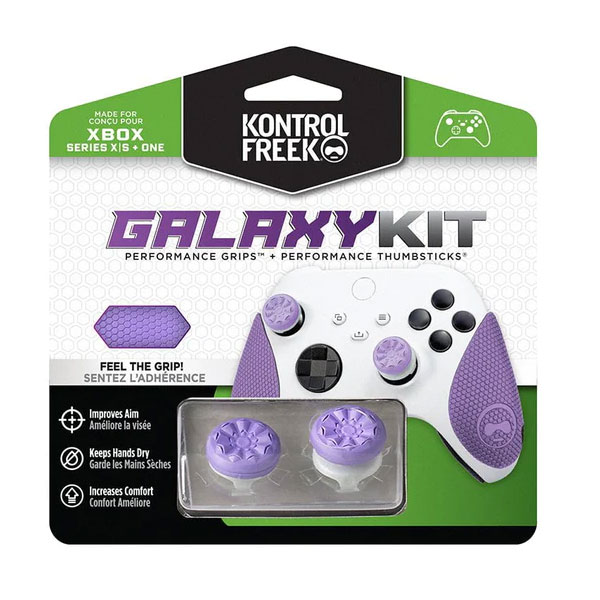 Kontrolfreek Galaxy Kit Performance Grips + Performance Thumbsticks made for Xbox Series X|S, Xbox One PK-2807-XBX