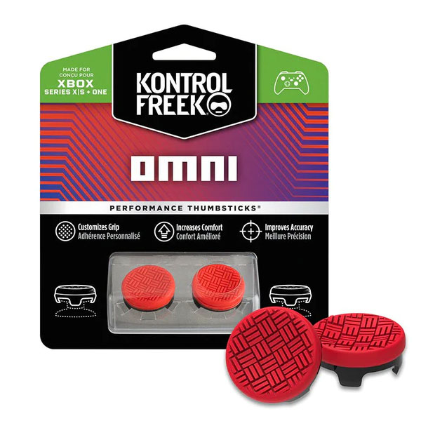 Kontrolfreek Omni Performance Thumbstick made for Xbox Series X|S, Xbox One, red RD-8700-XBX