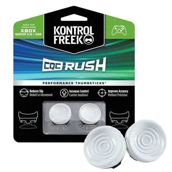 Kontrolfreek Rush Performance Thumbstick made for Xbox Series X|S, Xbox One, white WH-8699-XBX