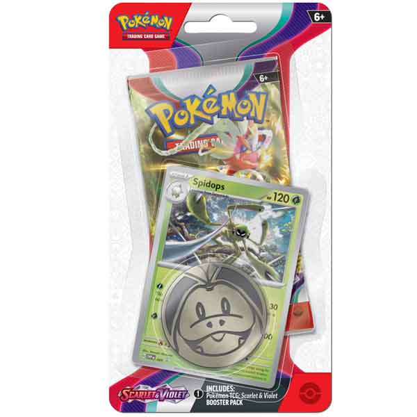 Pokémon TCG Scarlet & Violet Checklane Blister Spidops (Pokémon) Pokémon TCG Scarlet & Violet Checklane Blister Spidops (Pokémon)