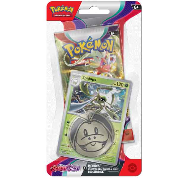 Pokémon TCG Scarlet & Violet Checklane Blister Spidops (Pokémon)