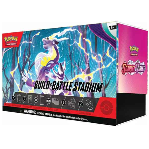 Pokémon TCG Scarlet & Violet Elite Build & Battle Stadium Box (Pokémon)