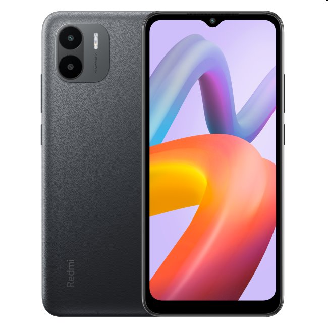 Xiaomi Redmi A2, 2/32GB, Classic Black, Trieda A - použité, záruka 12 mesiacov