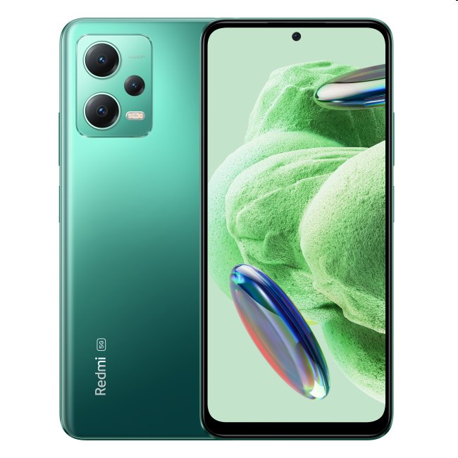 Xiaomi Redmi Note 12 5G, 4/128GB, zelená, Trieda A – použité, záruka 12 mesiacov