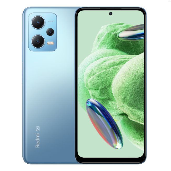 Xiaomi Redmi Note 12 5G, 4/128GB, Mystique Blue, Trieda C - použité, záruka 12 mesiacov