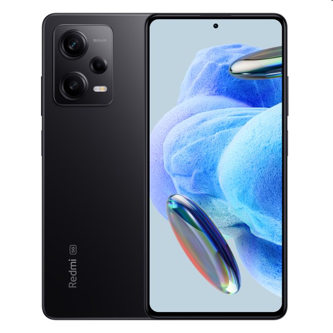 Xiaomi Redmi Note 12 Pro 5G, 6/128GB, Onyx Black, nový tovar, neotvorené balenie