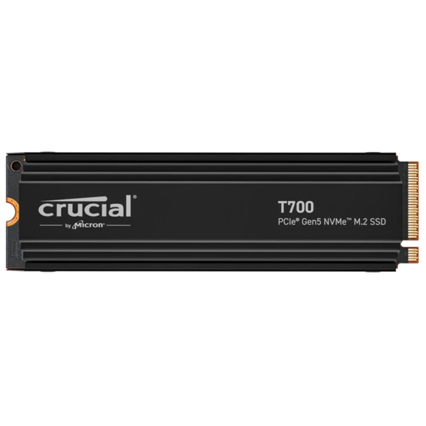 E-shop Crucial SSD disk T700 1 TB M.2 NVMe Gen5 Heatsink 117009500 MBps CT1000T700SSD5