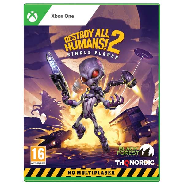 Destroy All Humans! 2 Single Player XBOX ONE PlayGoSmart